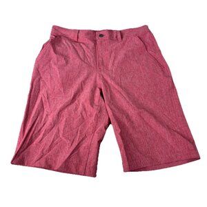 Coolkeep Men Sz 30 (11" Inseam) Performance Shorts Golf Stretch Red NWT